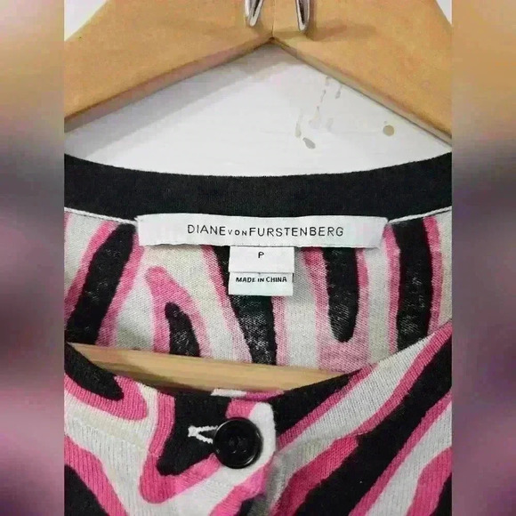 Diane Von Furstenberg IBIZA Cardigan Sweater - Picture 5 of 8